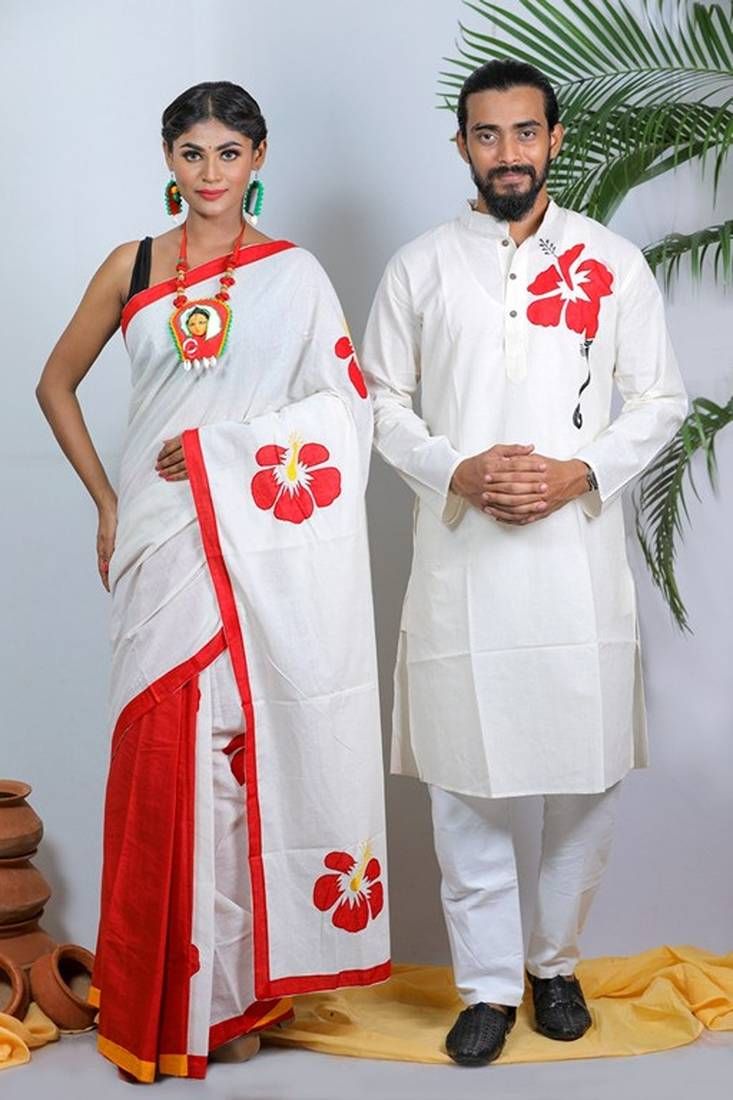 Sharee Panjabi Couple Set