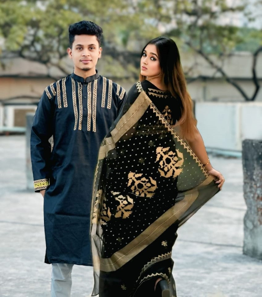 Sharee Panjabi Couple Set